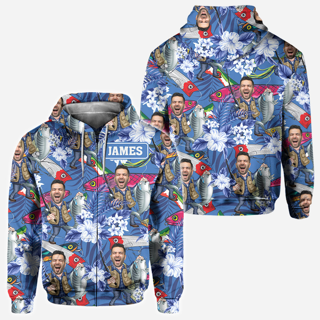 Lucky Fishing Shirt - Personalized Fishing All Over Shirt