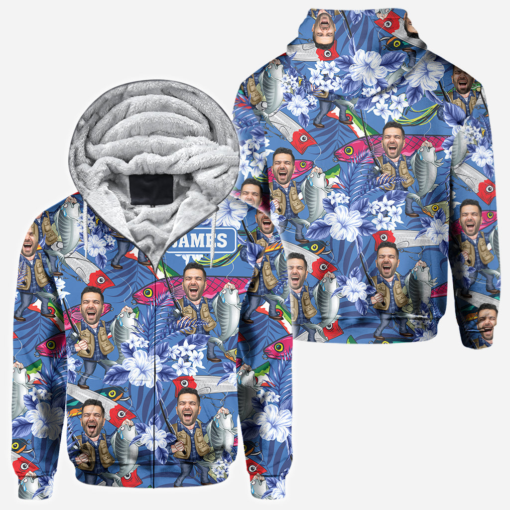 Lucky Fishing Shirt - Personalized Fishing All Over Shirt