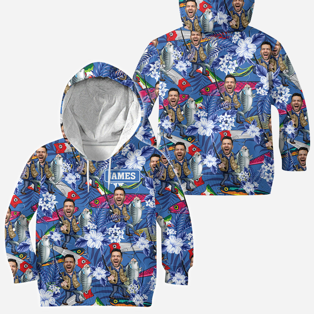 Lucky Fishing Shirt - Personalized Fishing All Over Shirt