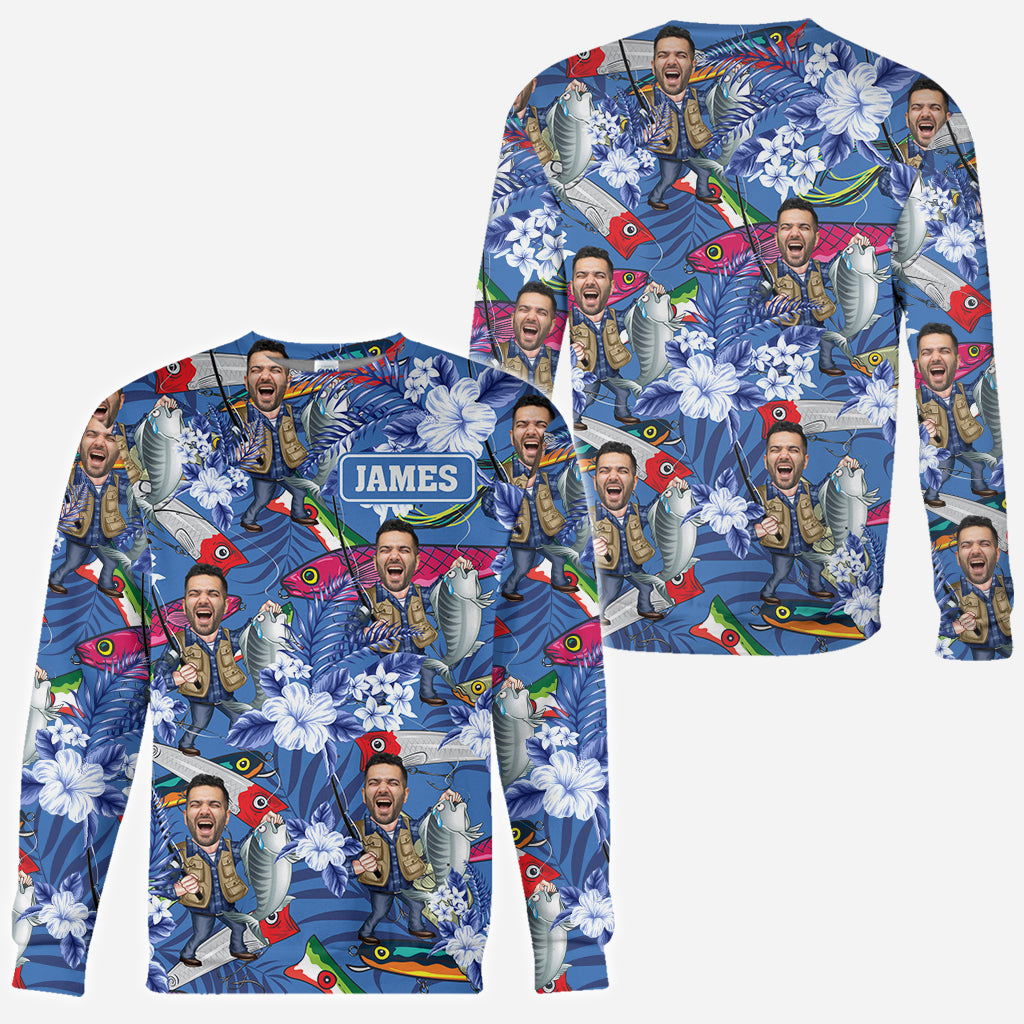 Lucky Fishing Shirt - Personalized Fishing All Over Shirt