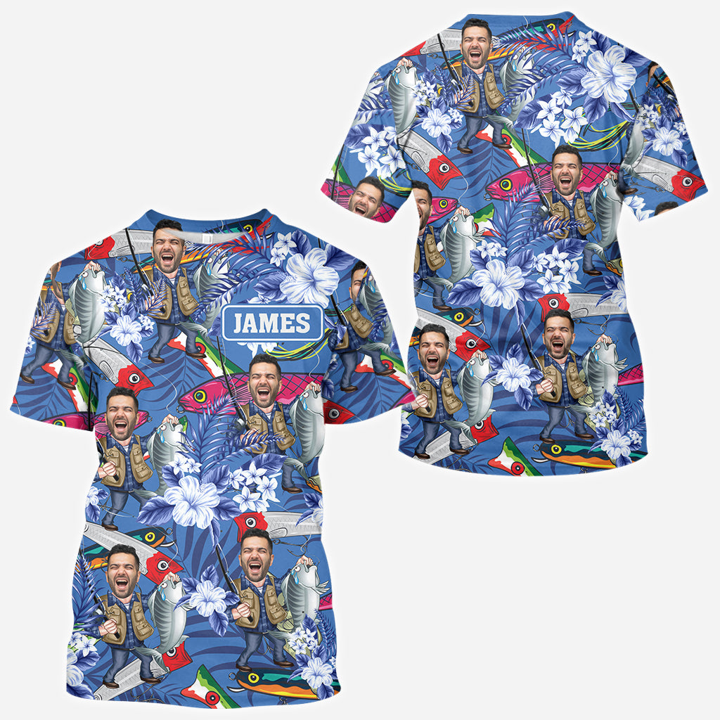 Lucky Fishing Shirt - Personalized Fishing All Over Shirt