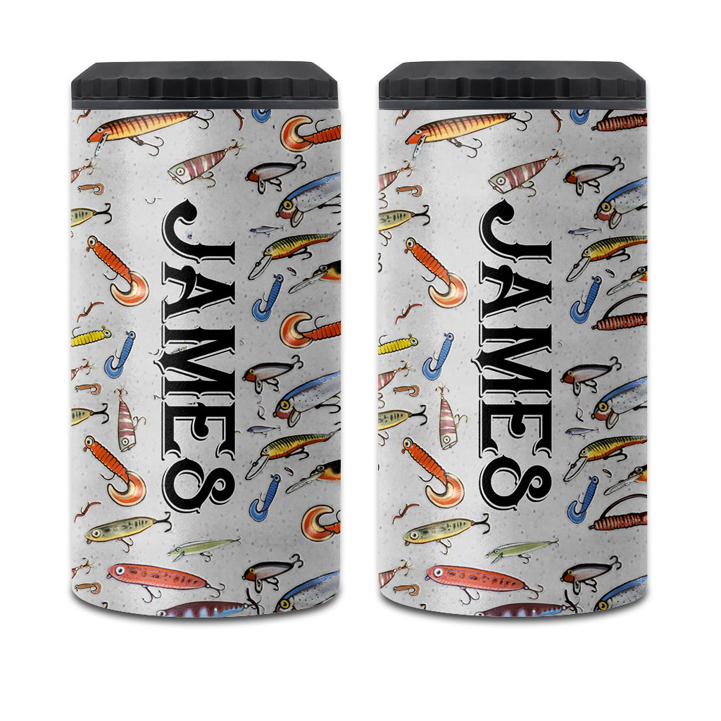 Fishing Lures - Personalized Fishing Can Cooler
