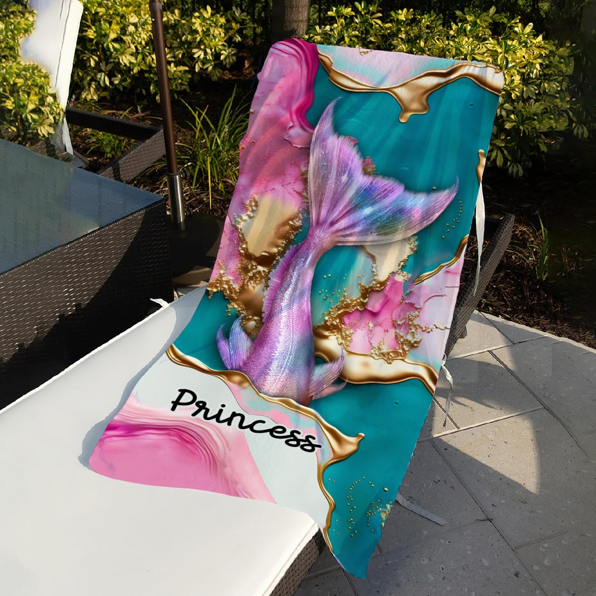 Whispers Of The Ocean - Personalized Sea Lover Beach Towel