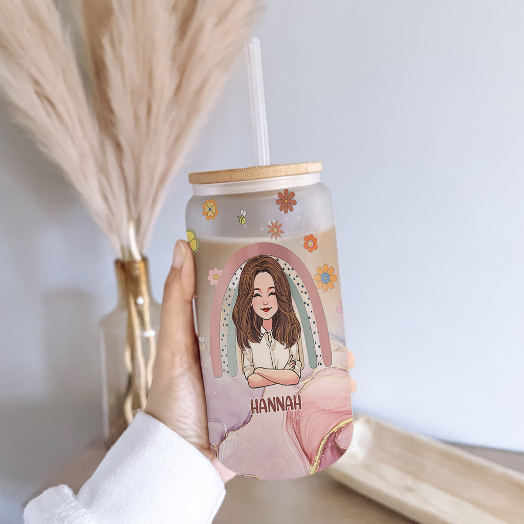 Tears Of My Students - Personalized Teacher Can Glass