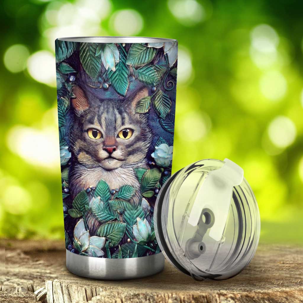Love Cats 3D Printed Tumbler