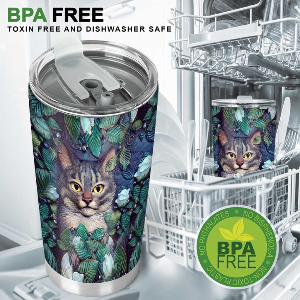 Love Cats 3D Printed Tumbler