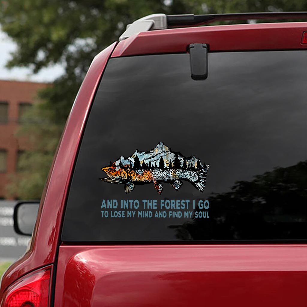 And Into The Forest - Fishing Decal Full 112021
