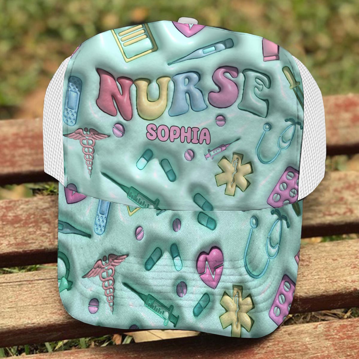 Nurse Life - Personalized Nurse Trucker Hat