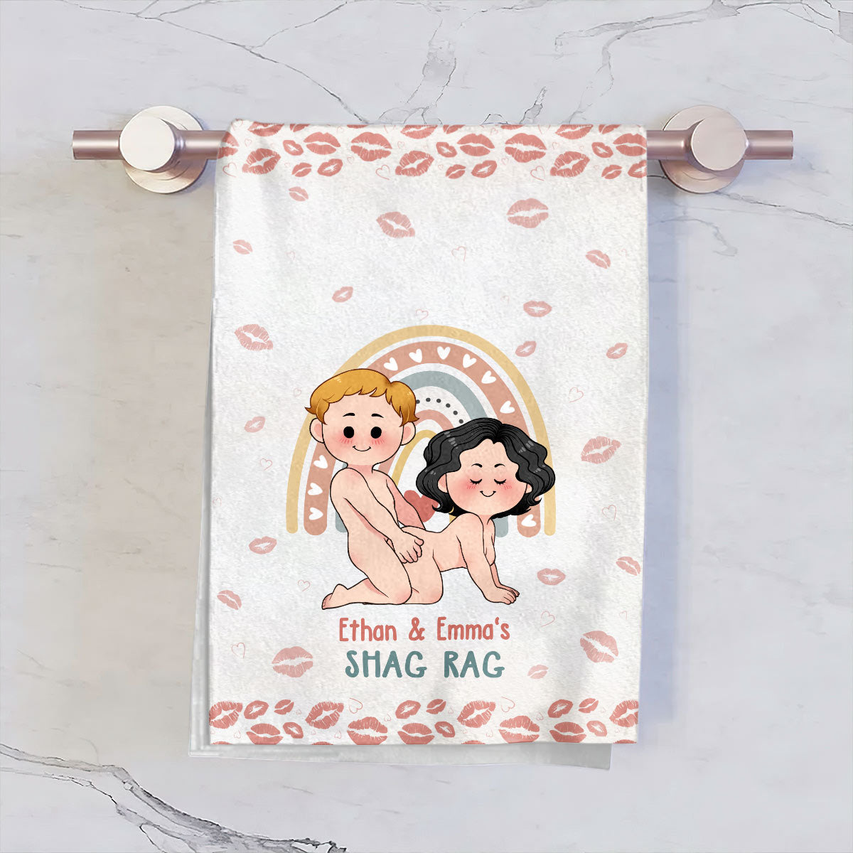 Shag Rag - Personalized Couple After Sex Towel