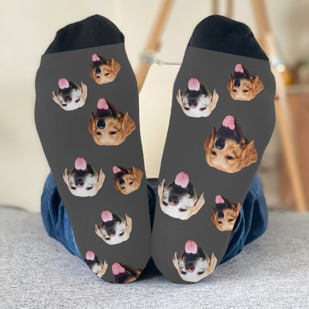Custom Face - Personalized Dog Socks