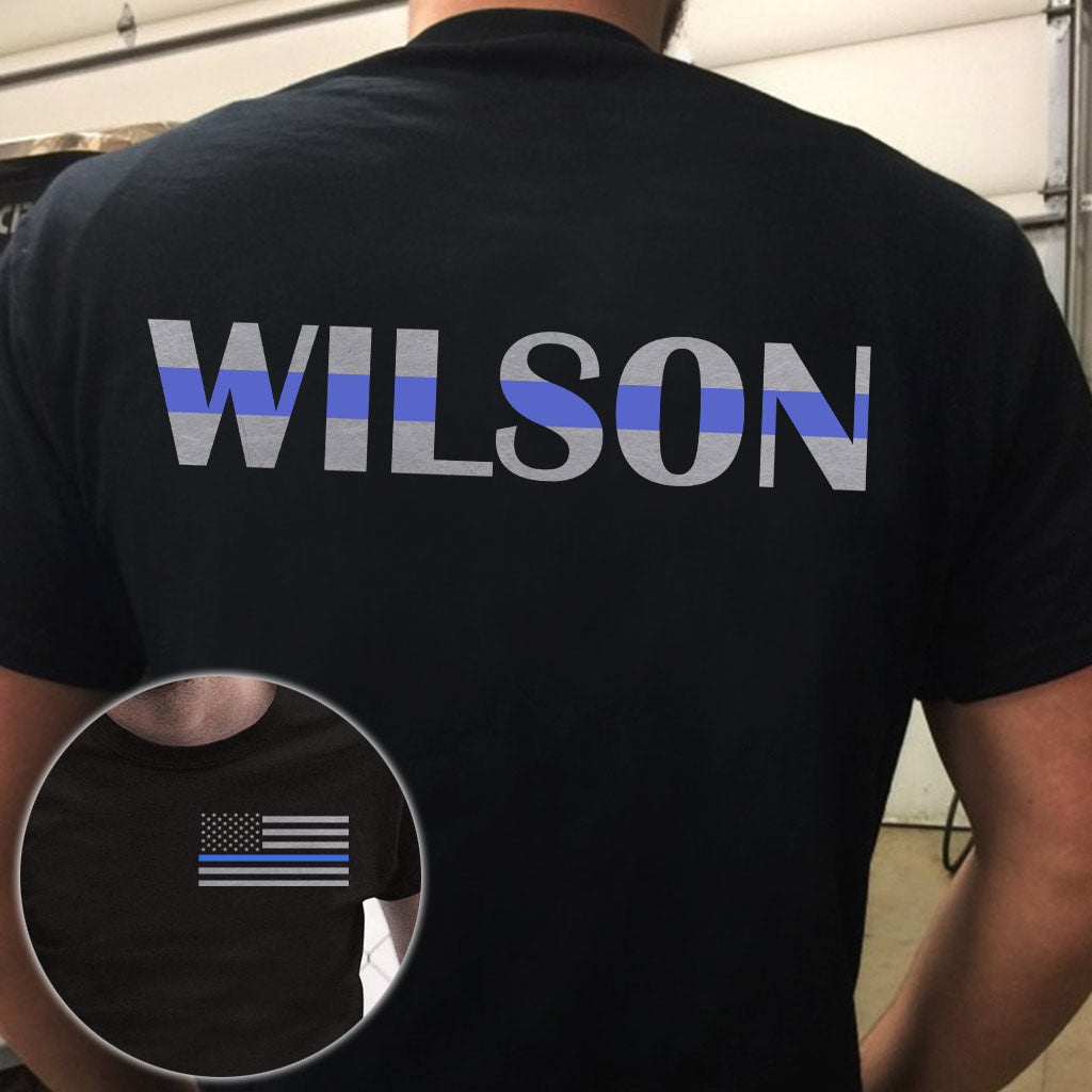 Police Officer - Personalized Police Officer T-shirt And Hoodie