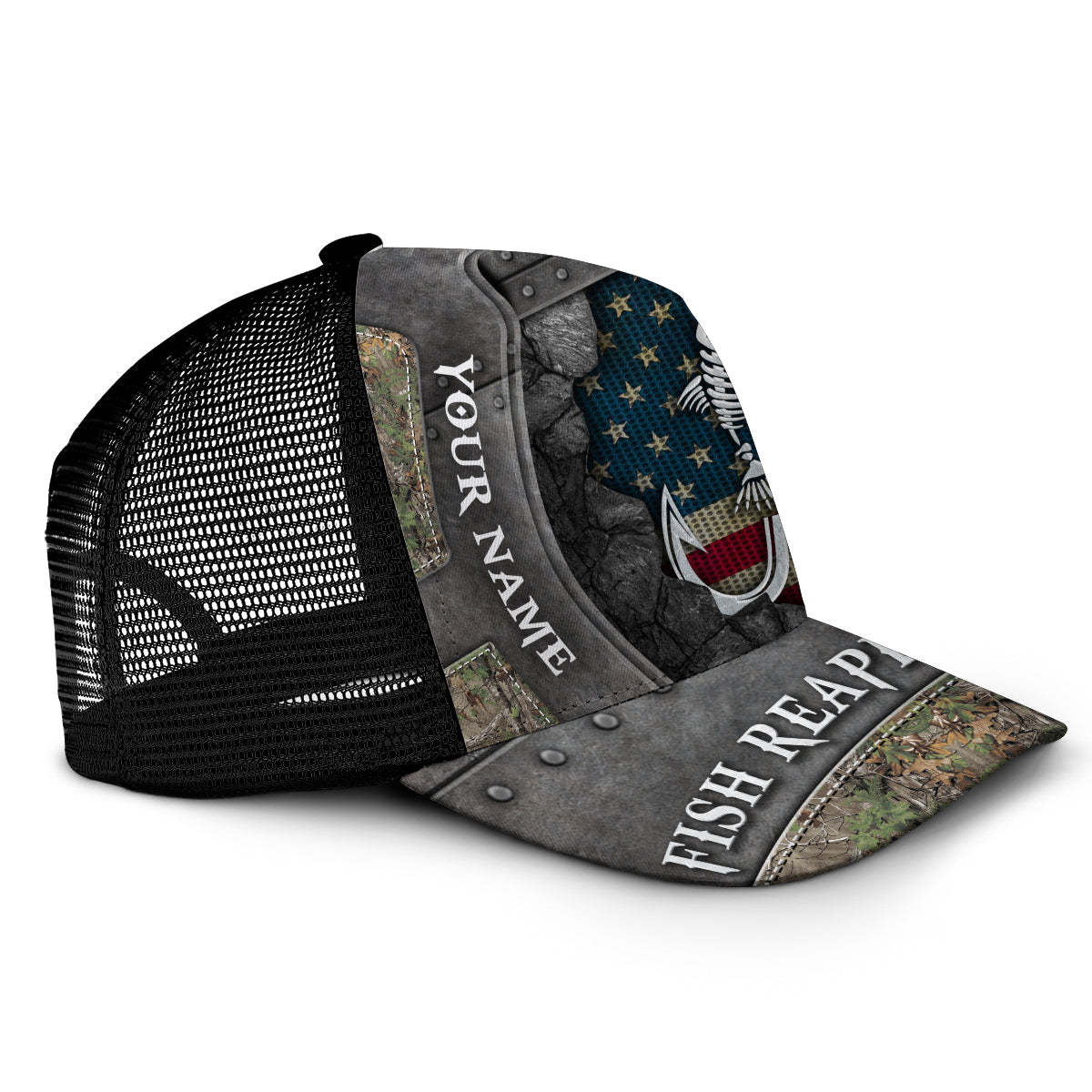 Fish Reaper - Personalized Fishing Trucker Hat