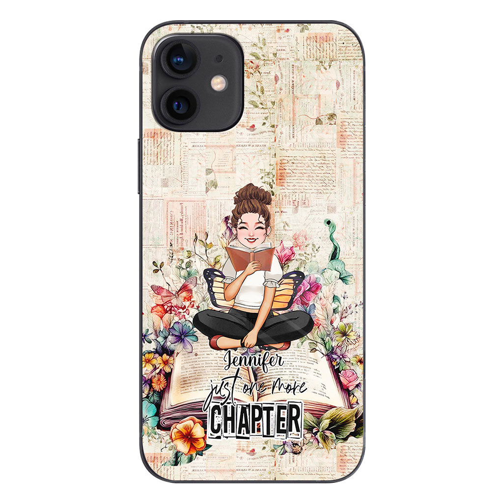 Just One More Chapter - Personalized Book Phone Case