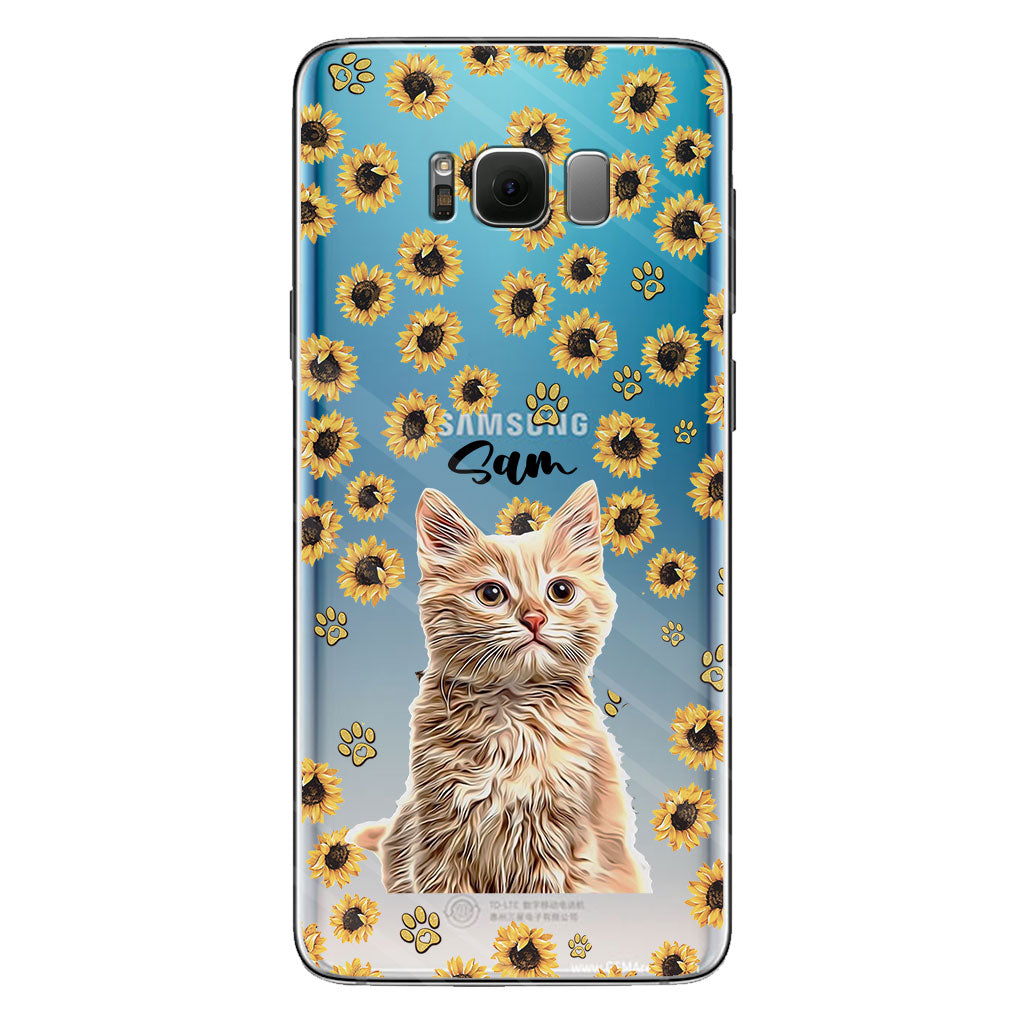 You Are My Sunshine - Personalized Dog Clear Phone Case