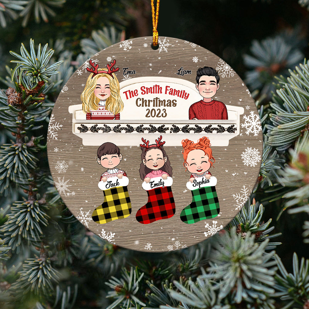 Merry Christmas 2023 - Personalized Family Ornament