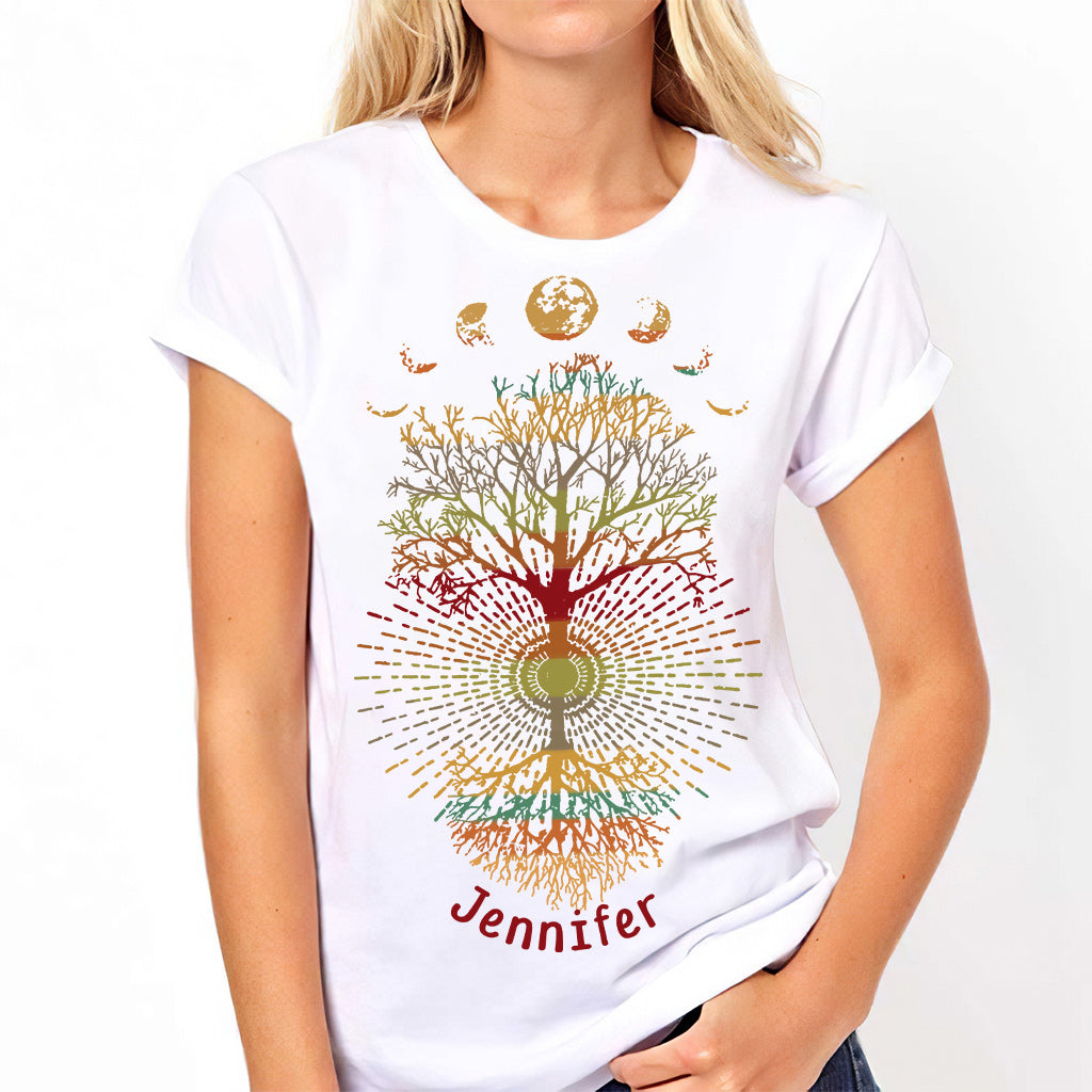 Yoga Tree - Personalized Yoga T-shirt And Hoodie