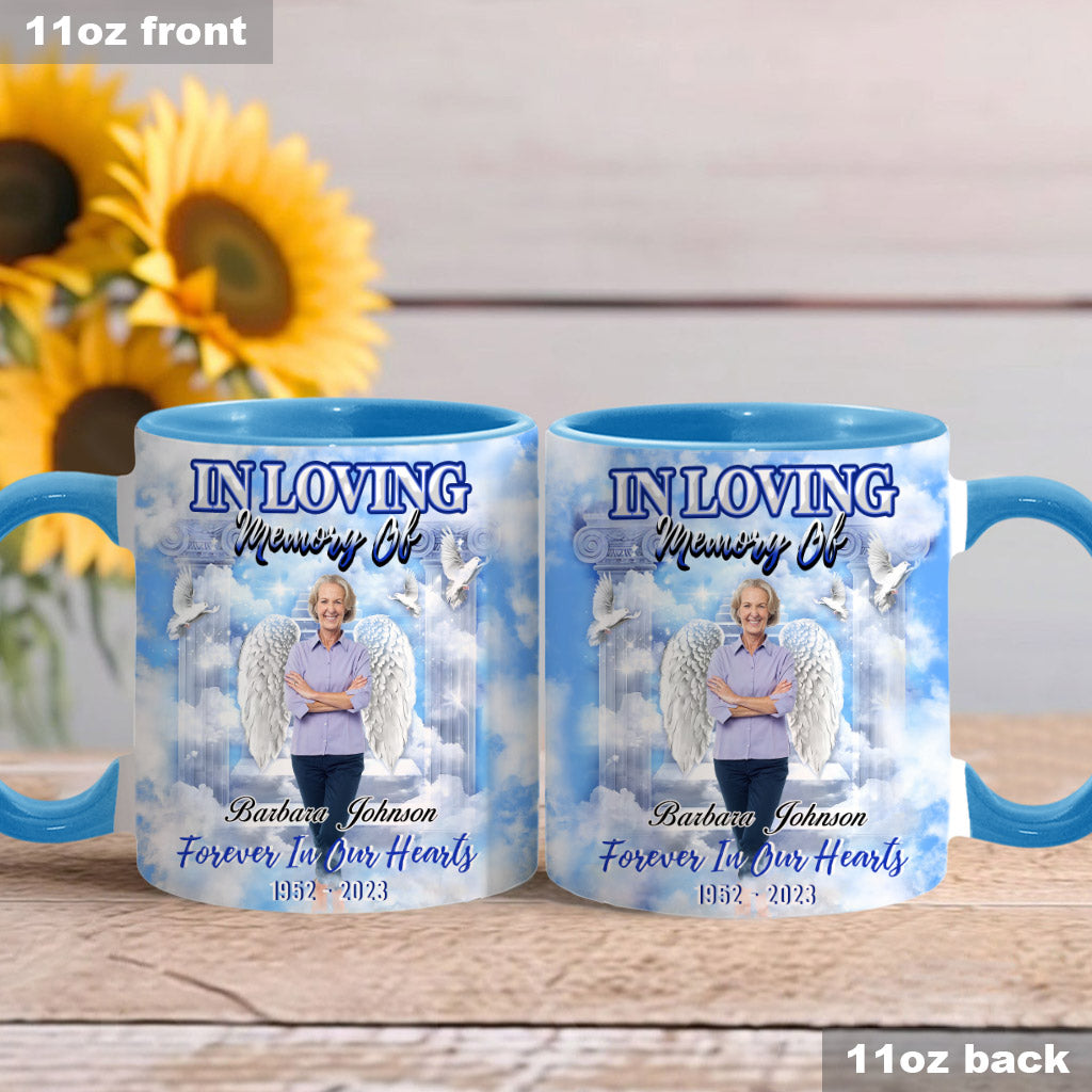 In Loving Memory - Personalized Memorial Accent Mug