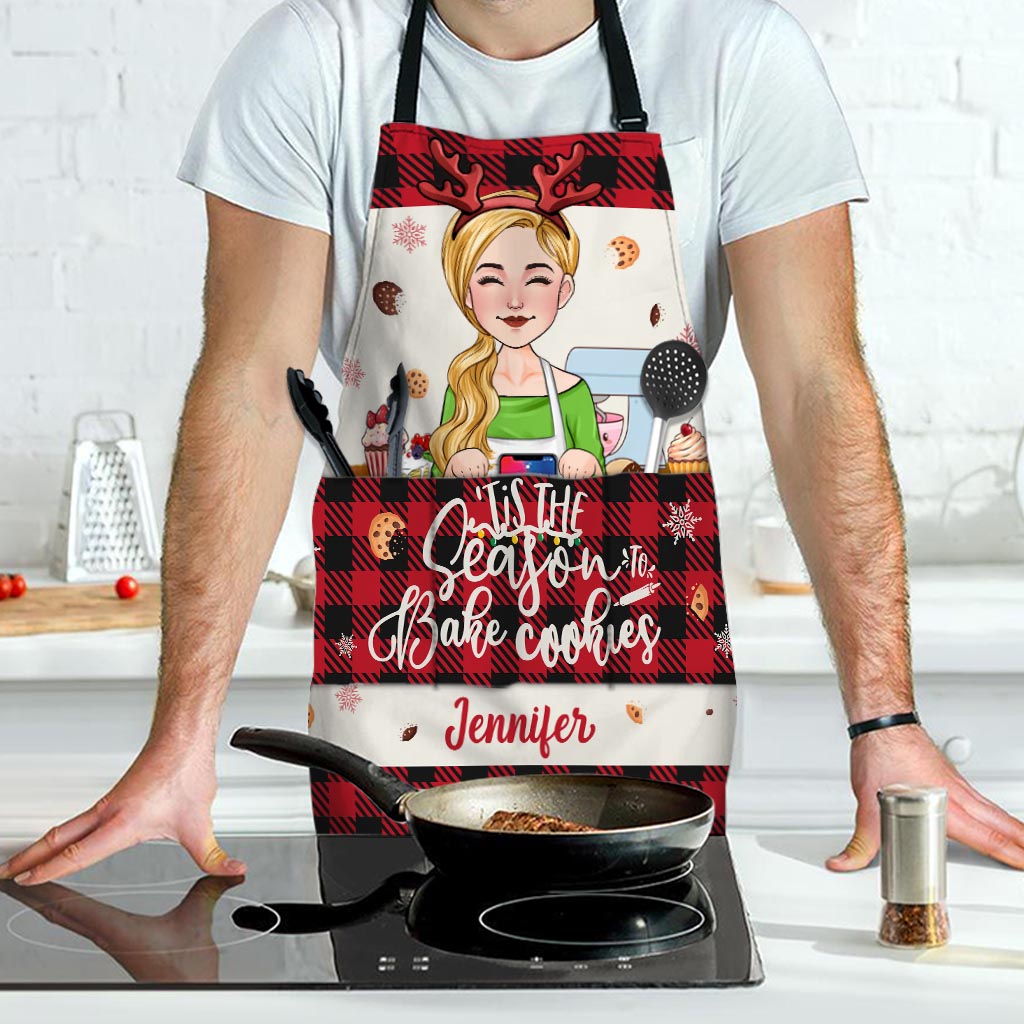 Til The Seasons To Bake Cookies - Personalized Baking Apron