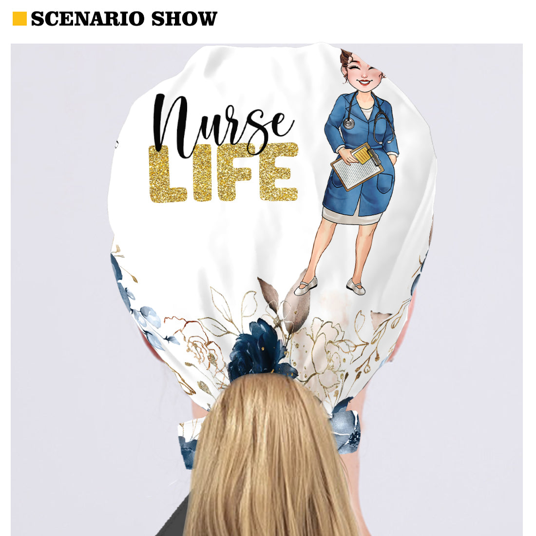 Registered - Personalized Nurse Scrub Cap