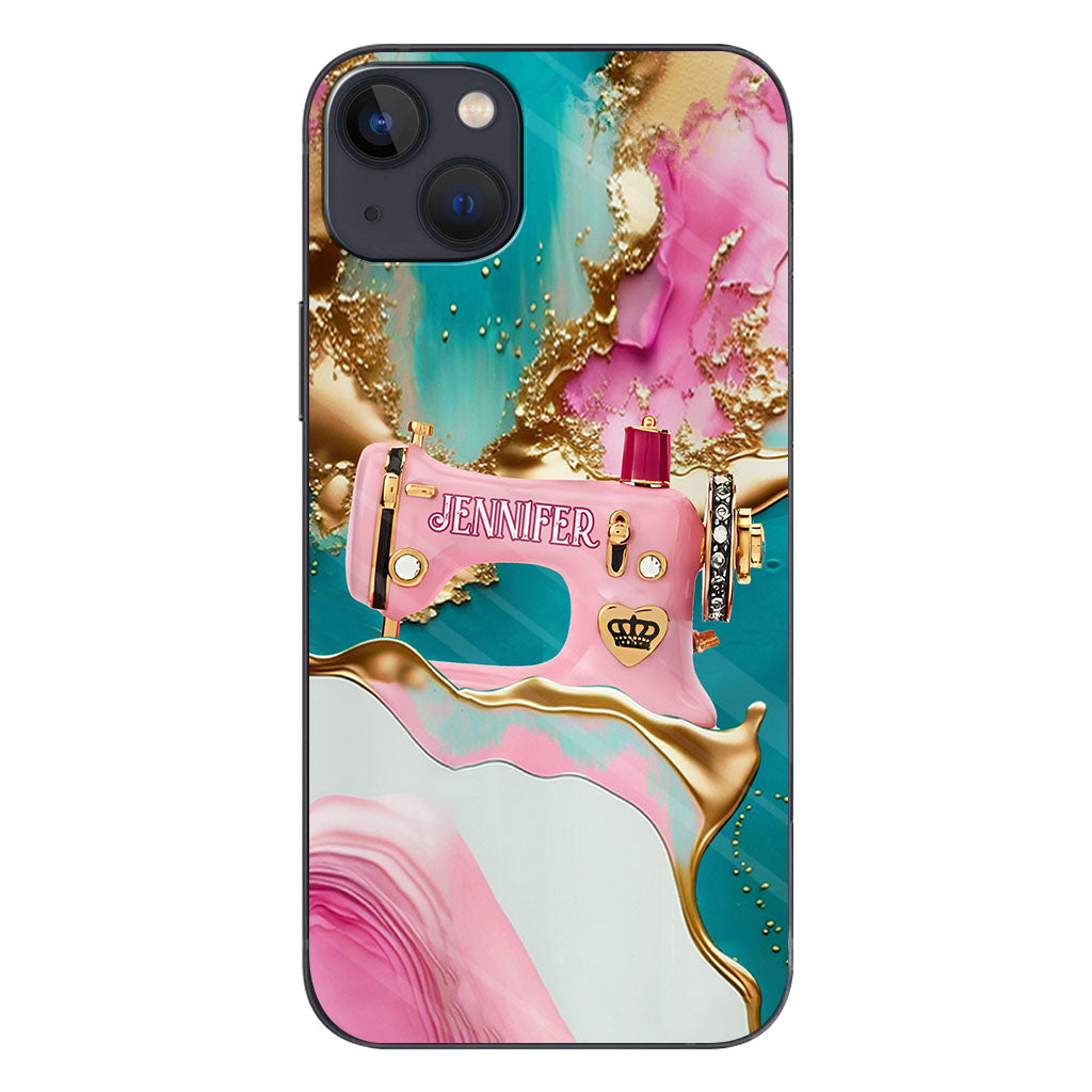 Love Sewing - Personalized Sewing Phone Case