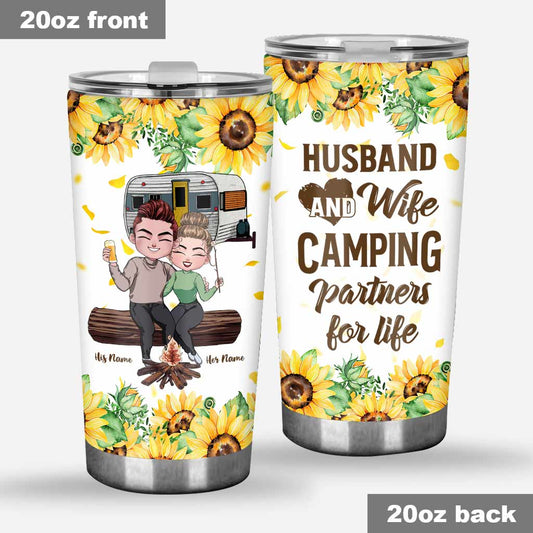 Camping Partners For Life - Personalized Tumbler