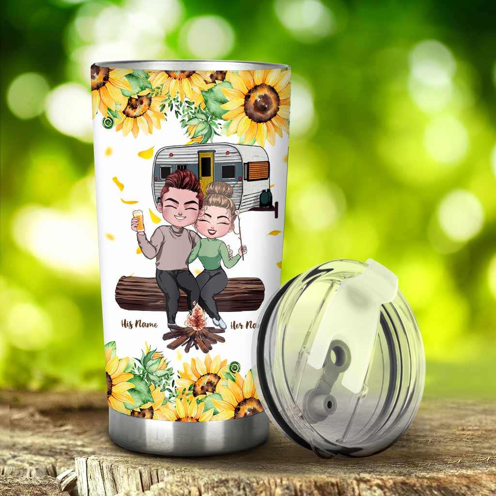 Camping Partners For Life - Personalized Tumbler
