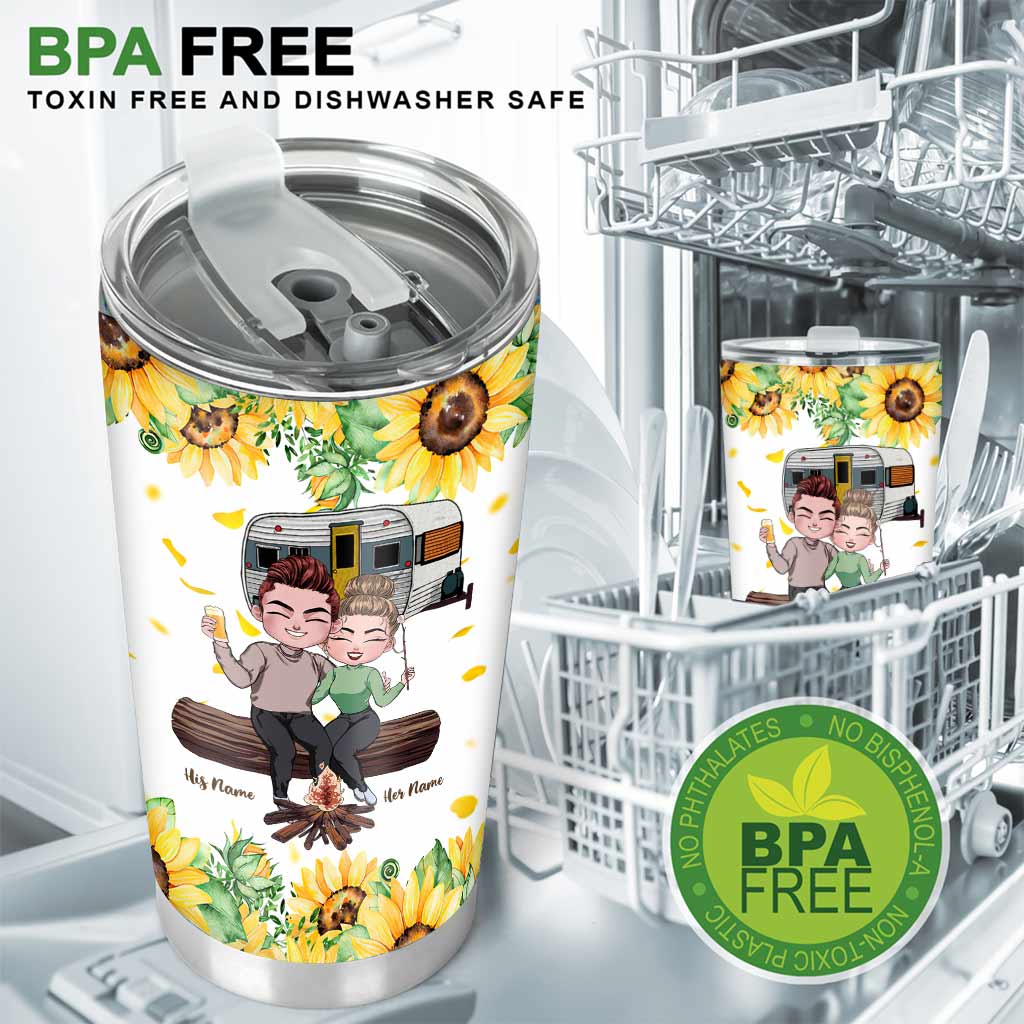 Camping Partners For Life - Personalized Tumbler