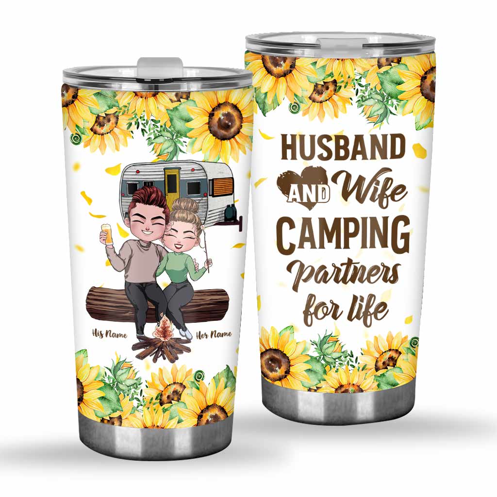 Camping Partners For Life - Personalized Tumbler