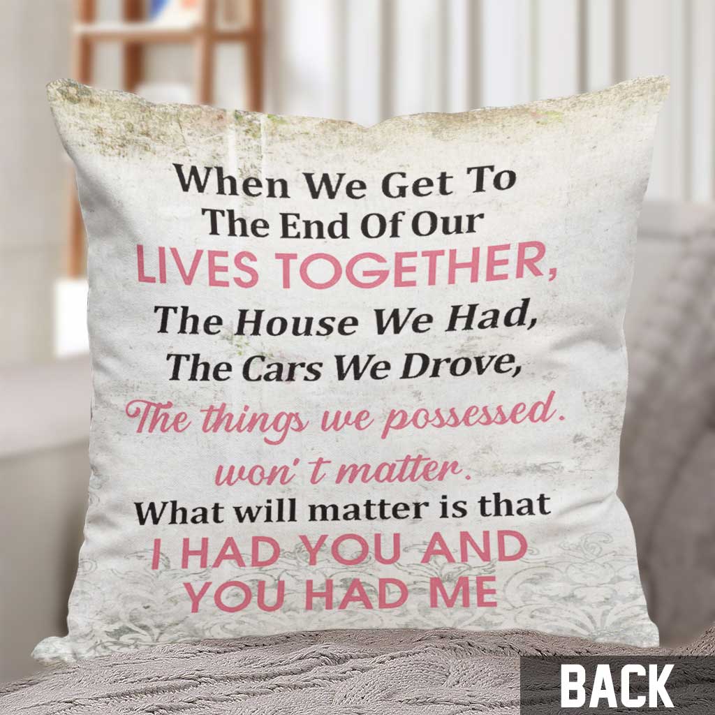 You Are My Person - Personalized Couple Throw Pillow