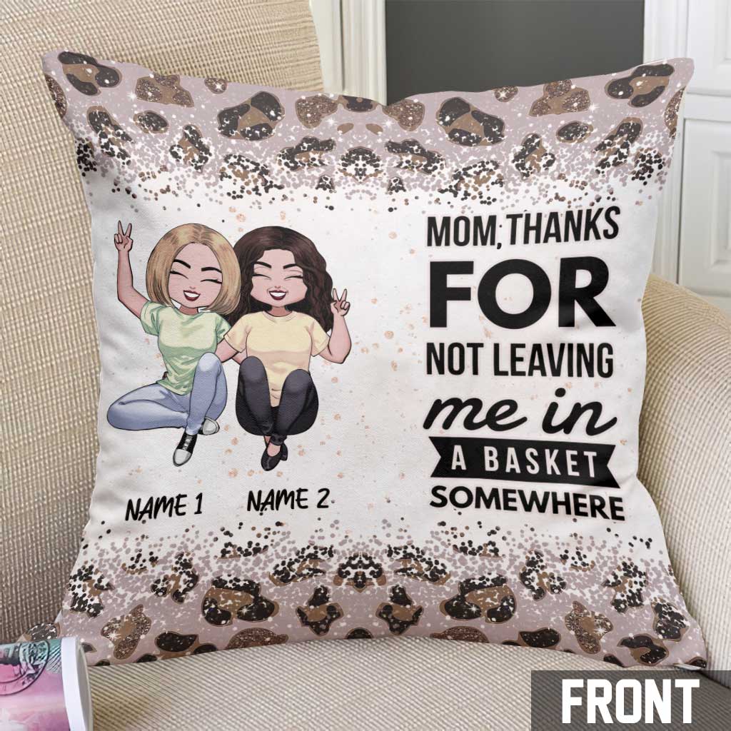 You Are The Mom - Personalized Mother's Day Throw Pillow