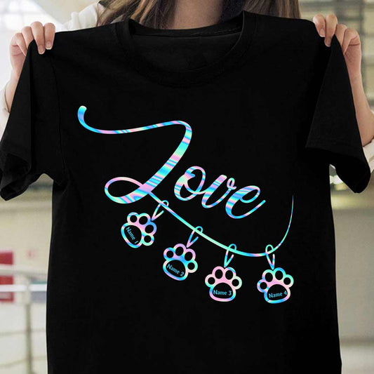 Love - Personalized Dog T-shirt and Hoodie