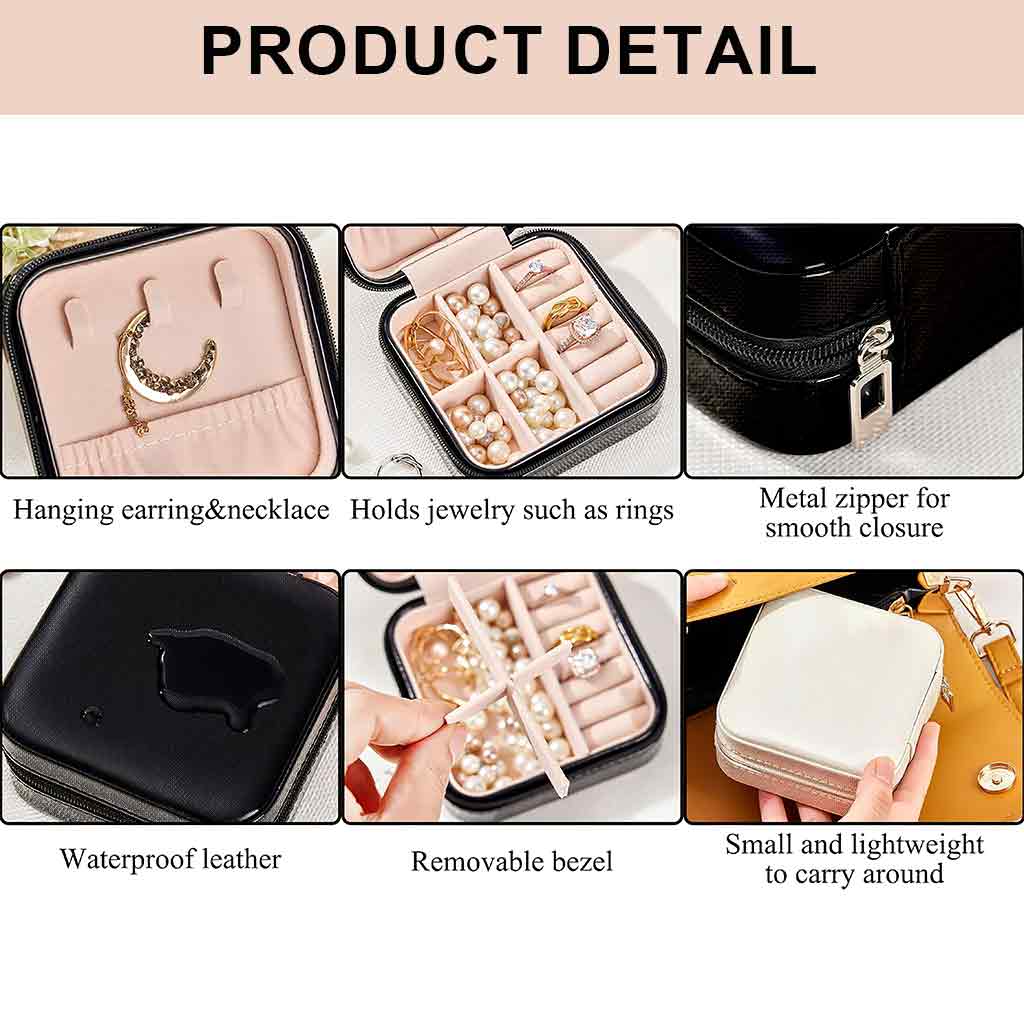 My Traveling Jewelry Box - Personalized Travelling Jewelry Box