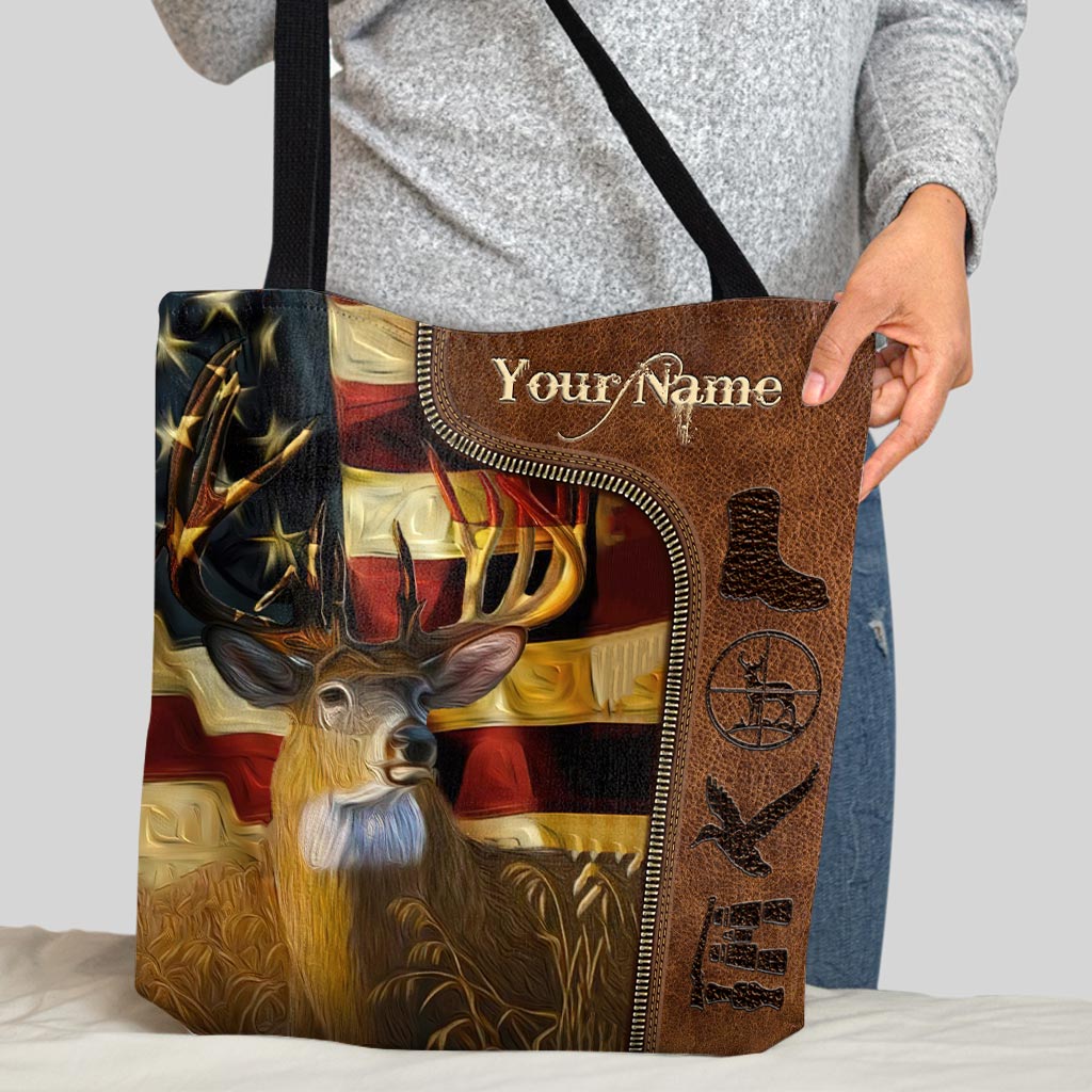Country Style - Hunting Personalized Tote Bag