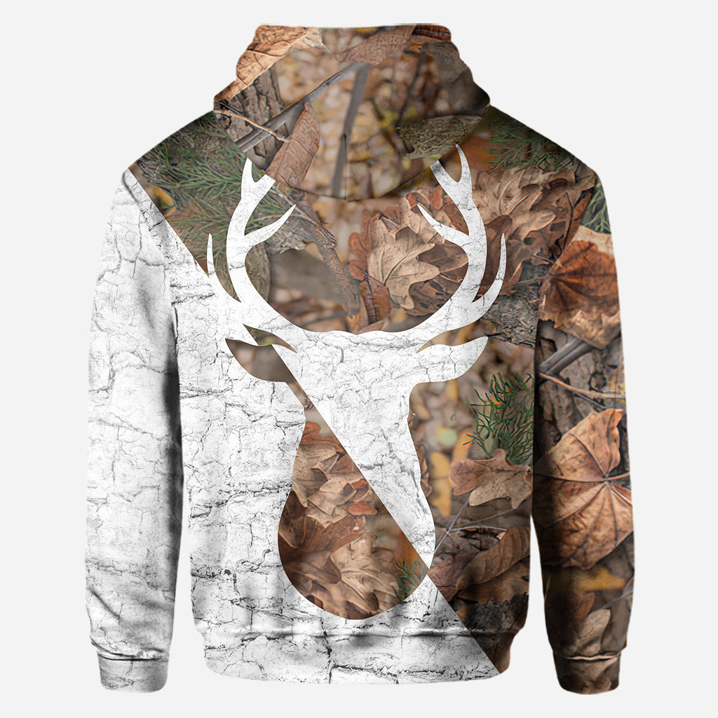 Love Hunting - Personalized Hunting Zip Hoodie