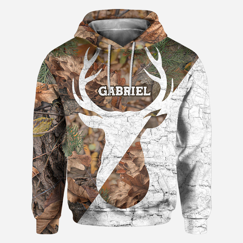 Love Hunting - Personalized Hunting Zip Hoodie