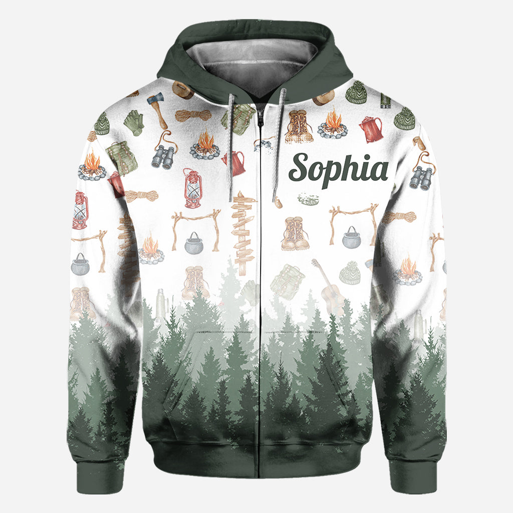 Love Camping - Personalized Camping All Over Shirt