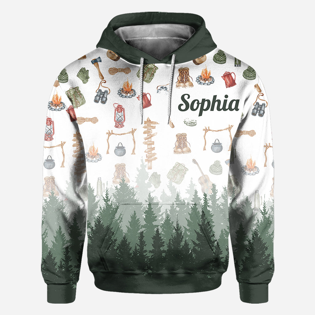 Love Camping - Personalized Camping All Over Shirt