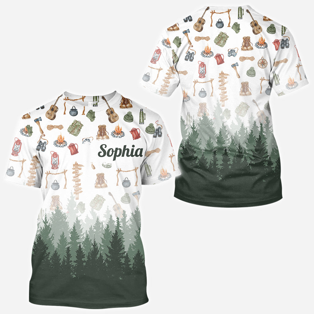 Love Camping - Personalized Camping All Over Shirt