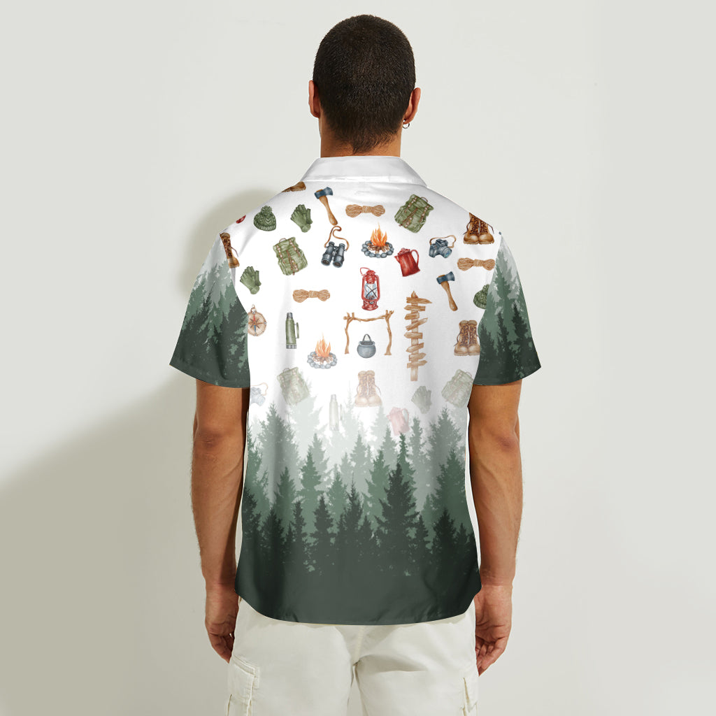 Love Camping - Personalized Camping Hawaiian Shirt