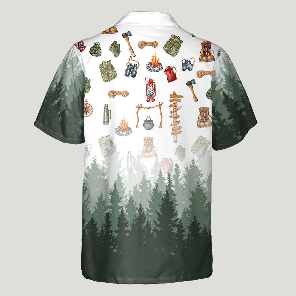 Love Camping - Personalized Camping Hawaiian Shirt