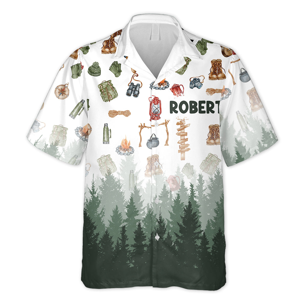 Love Camping - Personalized Camping Hawaiian Shirt