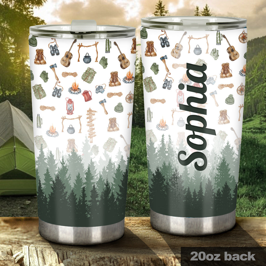 Love Camping - Personalized Camping Tumbler