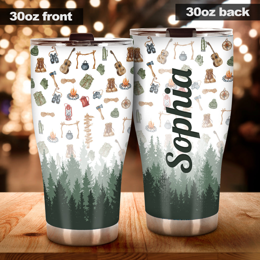 Love Camping - Personalized Camping Tumbler