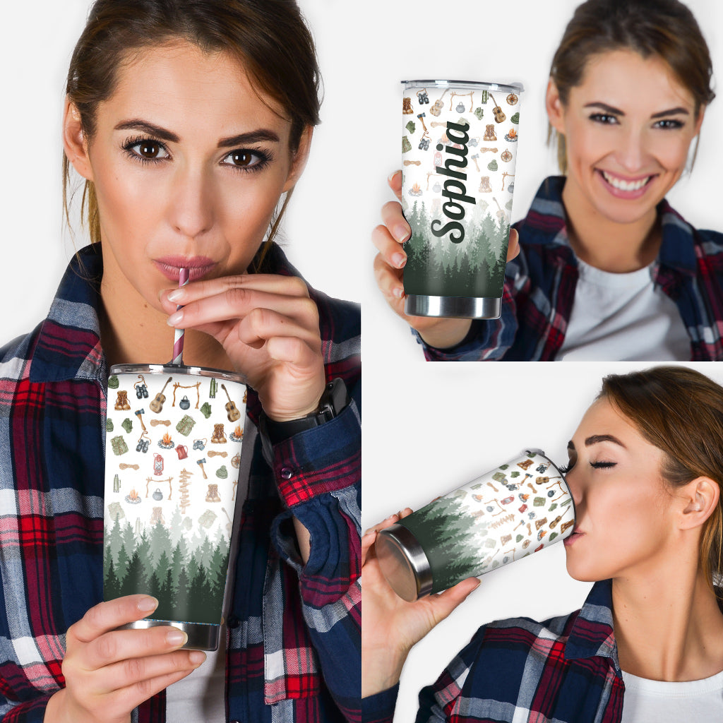 Love Camping - Personalized Camping Tumbler