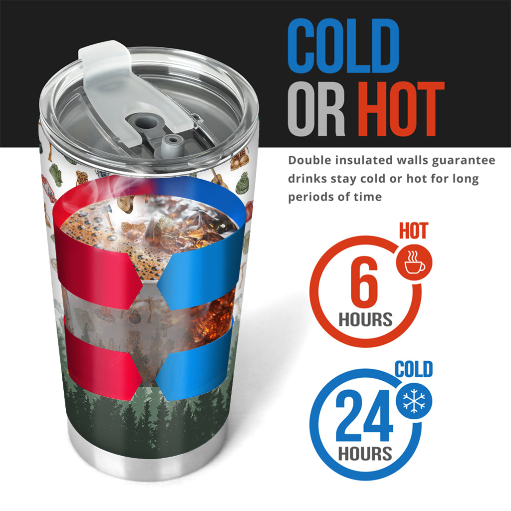 Love Camping - Personalized Camping Tumbler