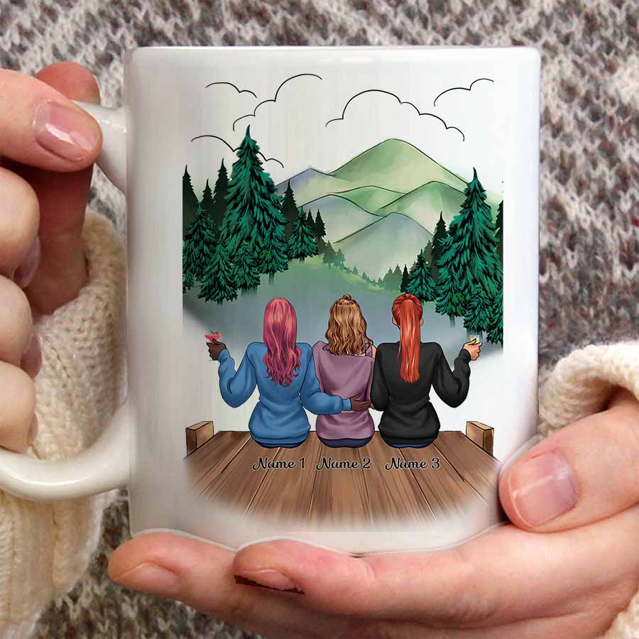We Will Be Friends - Personalized Sister Mug 082021