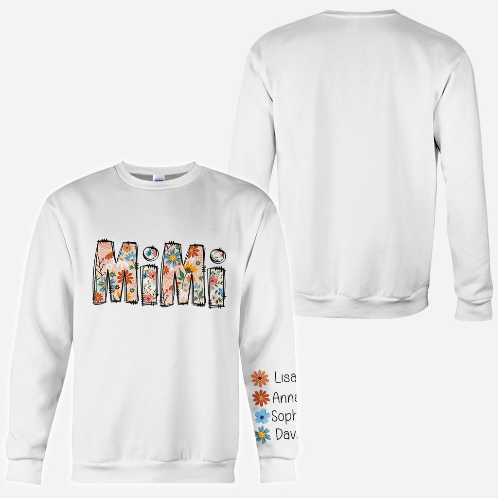 Best Mimi Ever - Personalized Grandma All Over Shirt