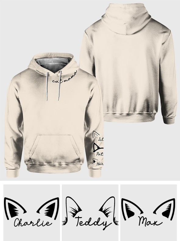 Cat Mom - Personalized Cat All Over Shirt