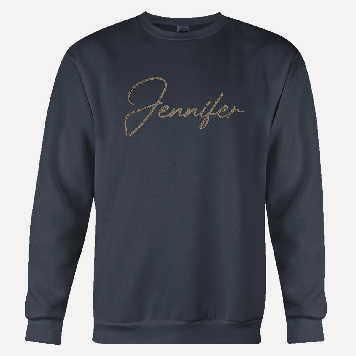 Custom Name - Personalized Granddaughter Embroidered Sweater