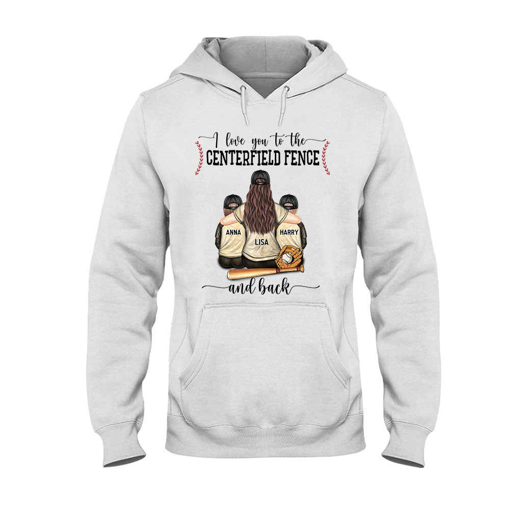 My Heart Is On That Field - Personalized Baseball T-shirt And Hoodie